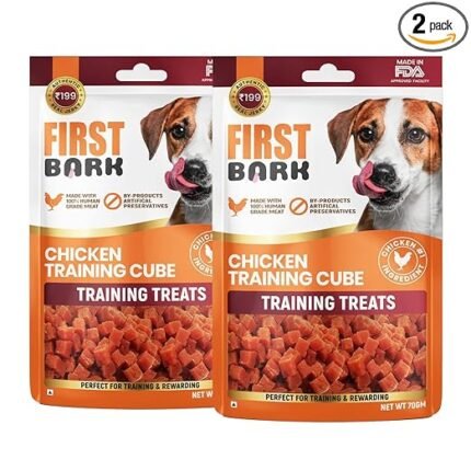 First Bark Training Cube 70g (Pack Of 4x70g)
