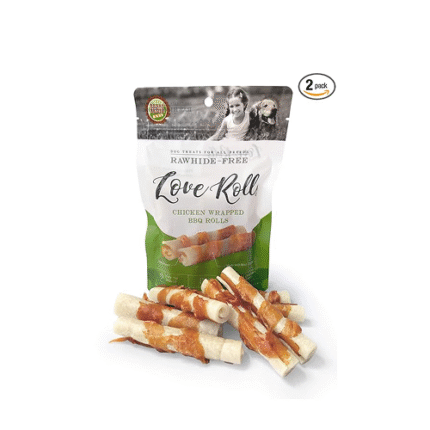 Rena Love Roll Chicken Wrapped BBQ 154g (Pack Of 2x154g)