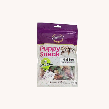 Gnawlers Puppy Snack Mini Bone 250g (Pack Of 2x250g)