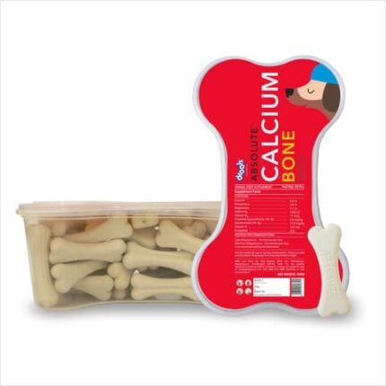 Drools Absolute Calcium Milk Bone Dog Treat 20Pcs (Pack Of 2x20Pcs)