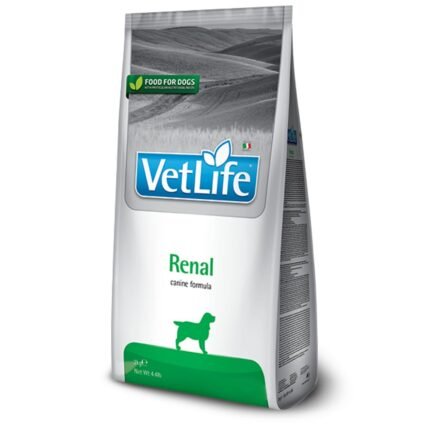 Farmina Vet Life Renal Canine Formula Dry Food For Adult Dog 2kg (Pack Of 1x2kg)