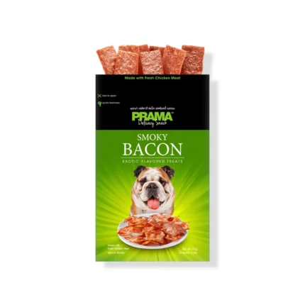Parama Smoky Bacon Dog Treat 70gm (Pack Of 3x70gm)